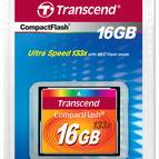 memoire compact flash 16 go - 133 x transcend