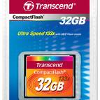 memoire compact flash 32 go - 133 x transcend