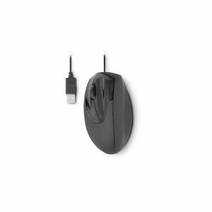 SOURIS ERGONOMIQUE NOIR FILAIRE GAUCHER USB 