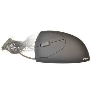 SOURIS ERGONOMIQUE FILAIRE OPTIQUE 1200 DPI POUR GAUCHER NOIR