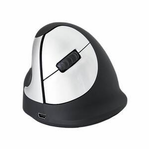 SOURIS ERGONOMIQUE GAUCHER SANS FIL TAILLE MOYENNE