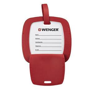 ETIQUETTE BAGAGE POUR IDENTIFICATION ROUGE