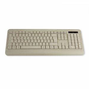 CLAVIER SANS FIL EN BIOPLASTIQUE BLANC USB