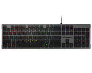 CLAVIER GAMING VANTARA S MEMBRANE RGB ALUMINIUM NOIR