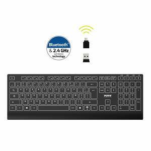 CLAVIER SANS FIL LUMINATED RECHARGEABLE / BT / USB-C