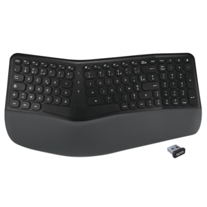 CLAVIER ERGONOMIQUE SANS FIL 2.4 GHZ