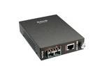 convertisseur de media 1000base-t vers monomode 1000base-sx avec connecteur fibre sc