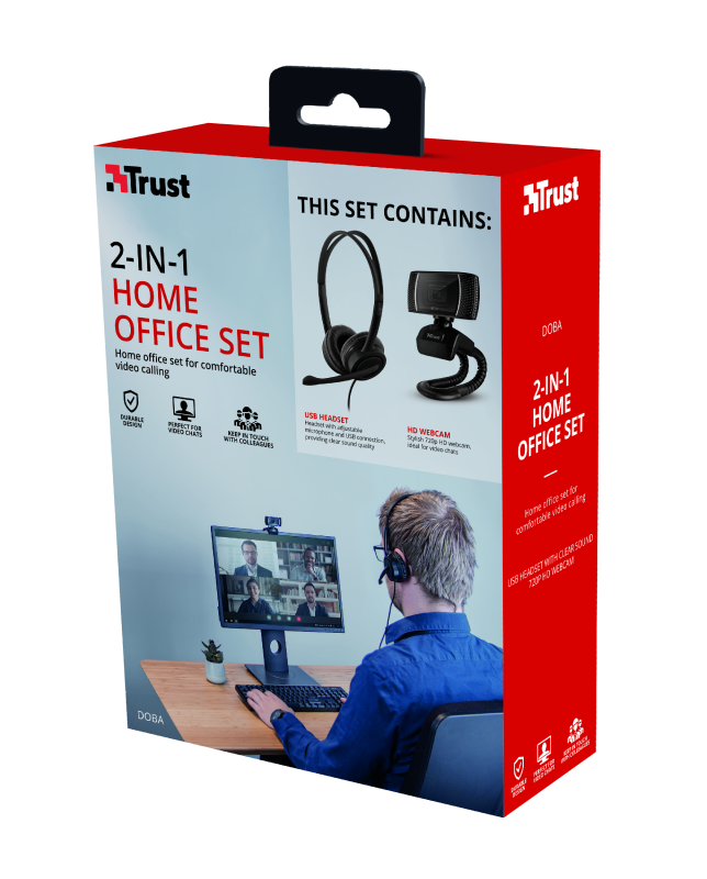 Pack webcam casque micro Clearance