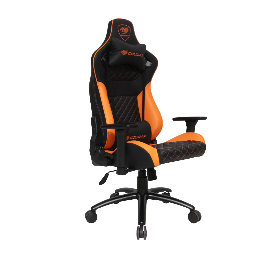 FAUTEUIL DE BUREAU EXPLORE S - NOIR/ORANGE - Noriak