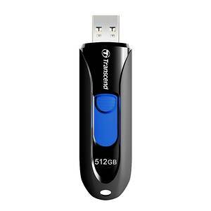 CLE USB 512GO SERIE 790 RETRACTABLE USB 3.1 NOIR/BLEU